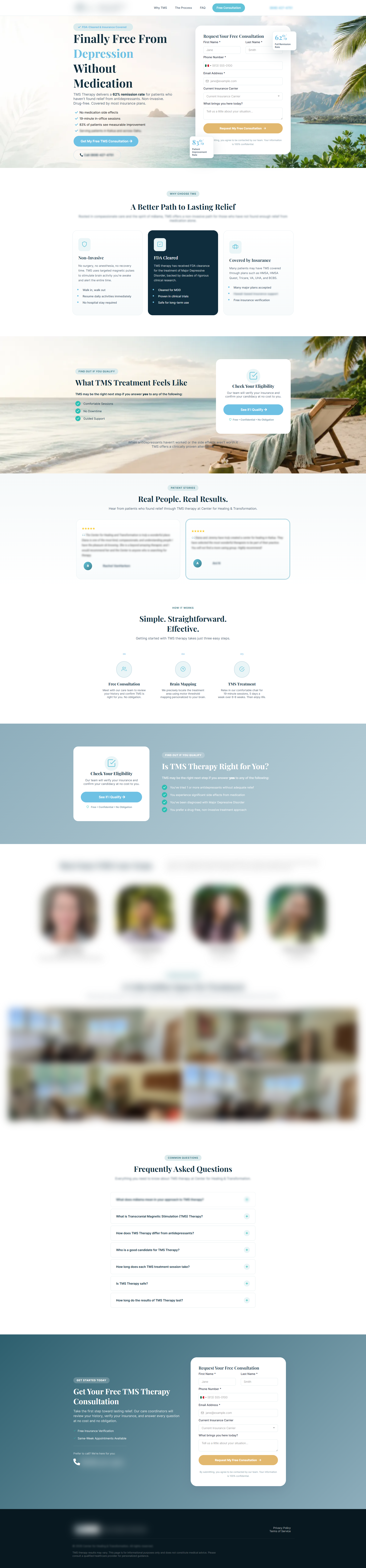 Advanced Neurological & Clinical Therapy Funnel